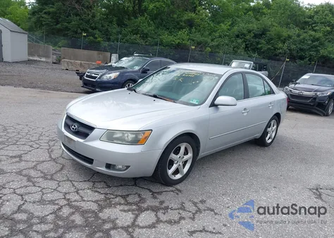 2007 Hyundai Sonata Limited/Se V6 z USA, uszkodzony, nr VIN 5NPEU46F27H215938